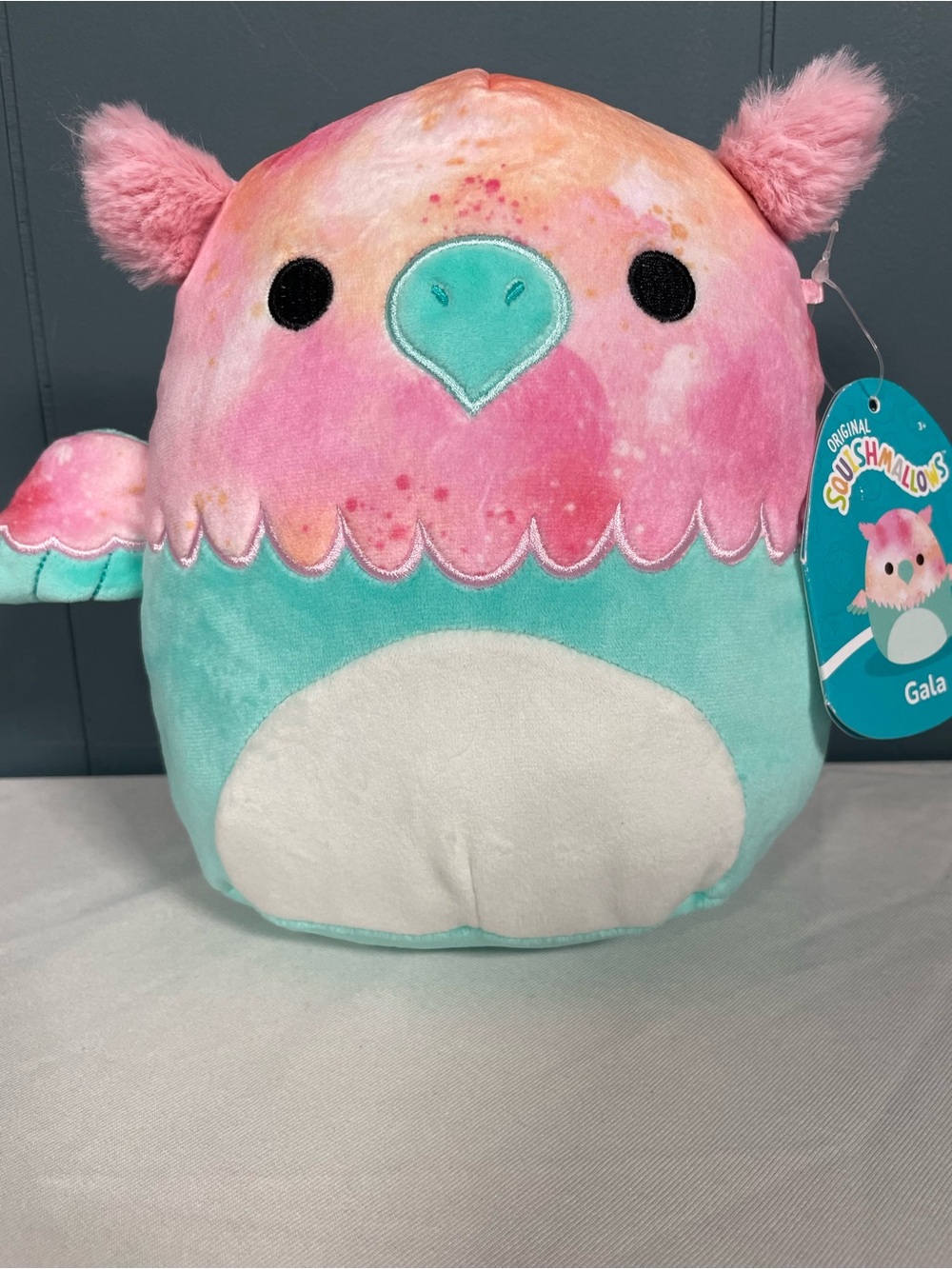 Squishmallows Gala the Griffin 8" Plush - Authentic Tie Dye Griffin, NWT